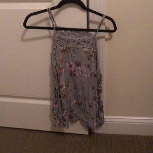 Gimmicks off the shoulder top